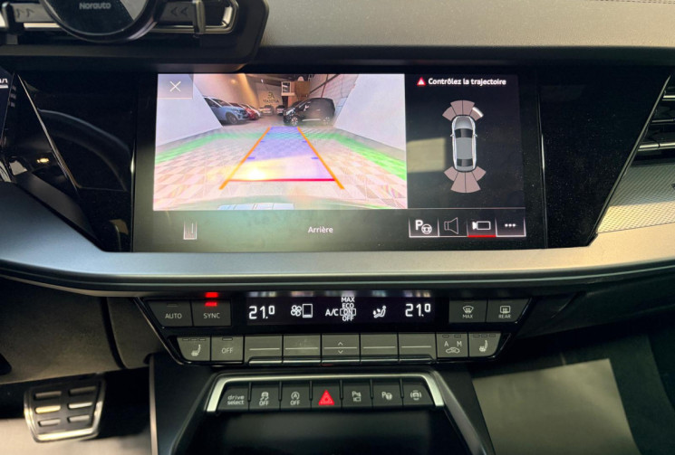 Audi A3 BERLINE A3 (II)-150cv-SLINE Hybrid-TOIT OUVRANT-INTERIEUR CUIR - ENTRETIEN COMPLET