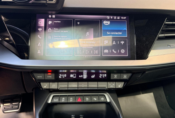 Audi A3 BERLINE A3 (II)-150cv-SLINE Hybrid-TOIT OUVRANT-INTERIEUR CUIR - ENTRETIEN COMPLET