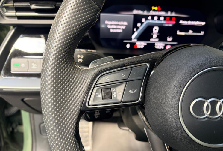 Audi A3 BERLINE A3 (II)-150cv-SLINE Hybrid-TOIT OUVRANT-INTERIEUR CUIR - ENTRETIEN COMPLET