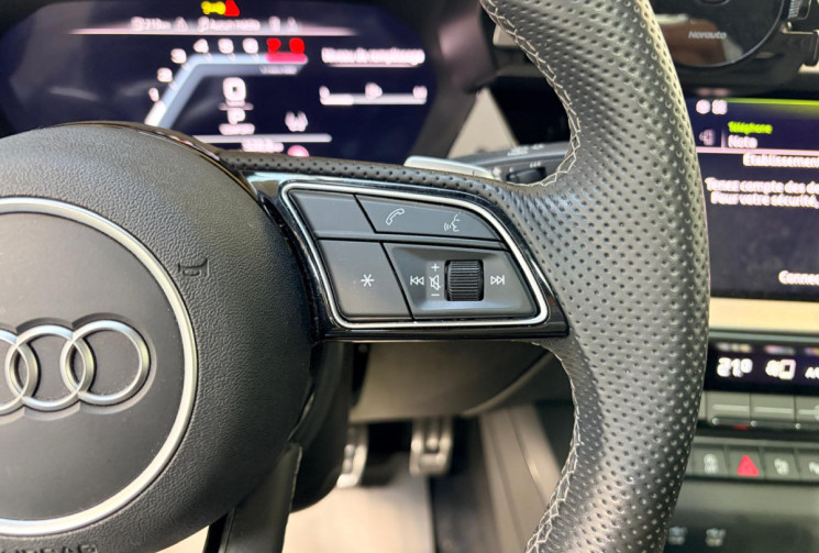 Audi A3 BERLINE A3 (II)-150cv-SLINE Hybrid-TOIT OUVRANT-INTERIEUR CUIR - ENTRETIEN COMPLET