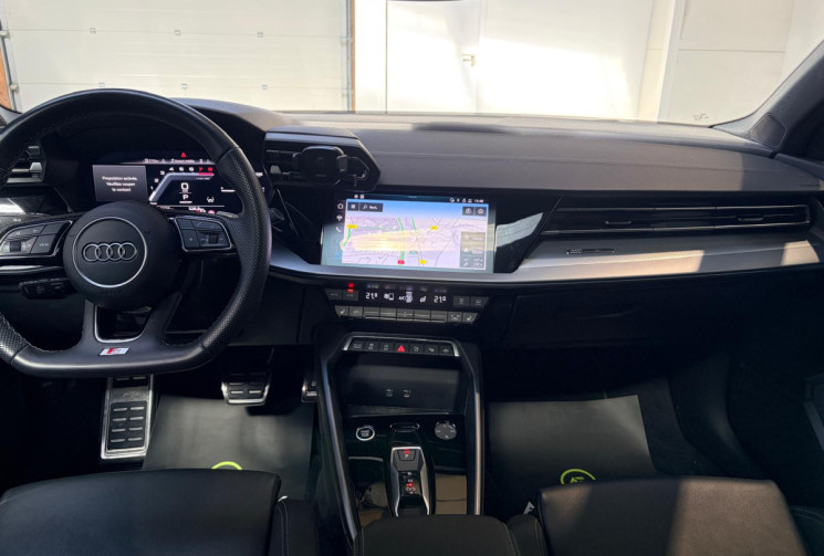 Audi A3 BERLINE A3 (II)-150cv-SLINE Hybrid-TOIT OUVRANT-INTERIEUR CUIR - ENTRETIEN COMPLET