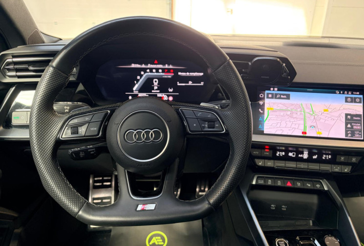 Audi A3 BERLINE A3 (II)-150cv-SLINE Hybrid-TOIT OUVRANT-INTERIEUR CUIR - ENTRETIEN COMPLET