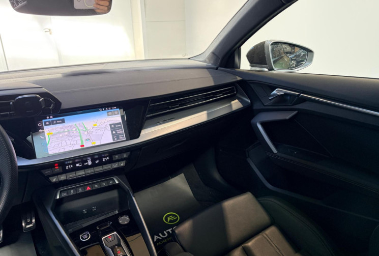 Audi A3 BERLINE A3 (II)-150cv-SLINE Hybrid-TOIT OUVRANT-INTERIEUR CUIR - ENTRETIEN COMPLET