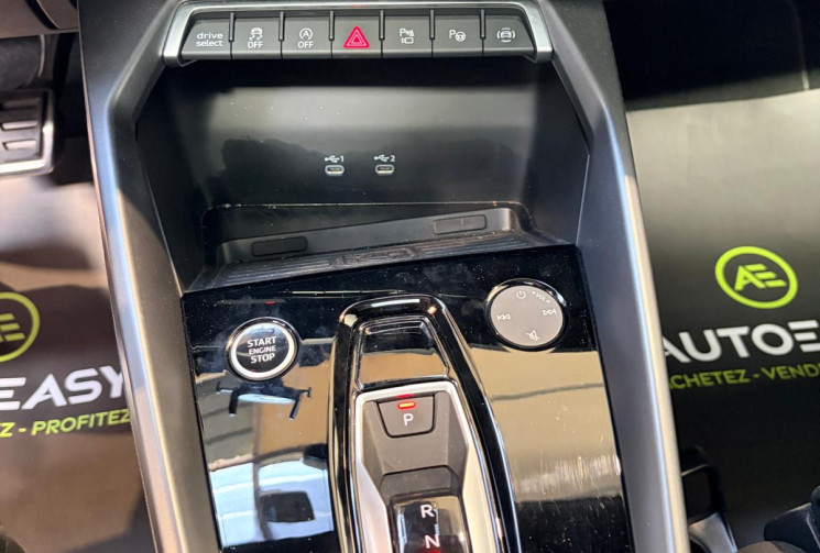 Audi A3 BERLINE A3 (II)-150cv-SLINE Hybrid-TOIT OUVRANT-INTERIEUR CUIR - ENTRETIEN COMPLET