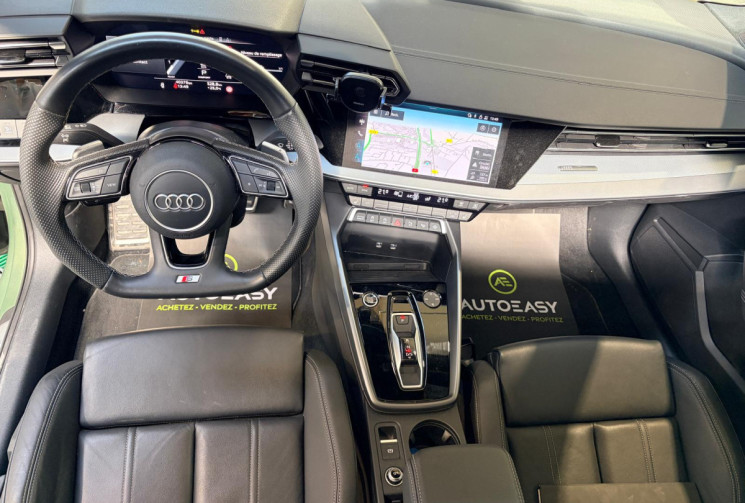 Audi A3 BERLINE A3 (II)-150cv-SLINE Hybrid-TOIT OUVRANT-INTERIEUR CUIR - ENTRETIEN COMPLET