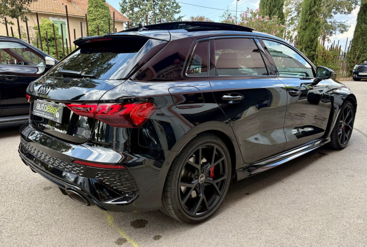 Audi RS3 SPORTBACK 2.5 TFSI 400ch 8Y Française / 1e main / Suivi complet/très équipée/Full Black 