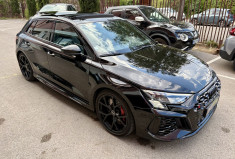 Audi RS3 SPORTBACK 2.5 TFSI 400ch 8Y Française / 1e main / Suivi complet/très équipée/Full Black 