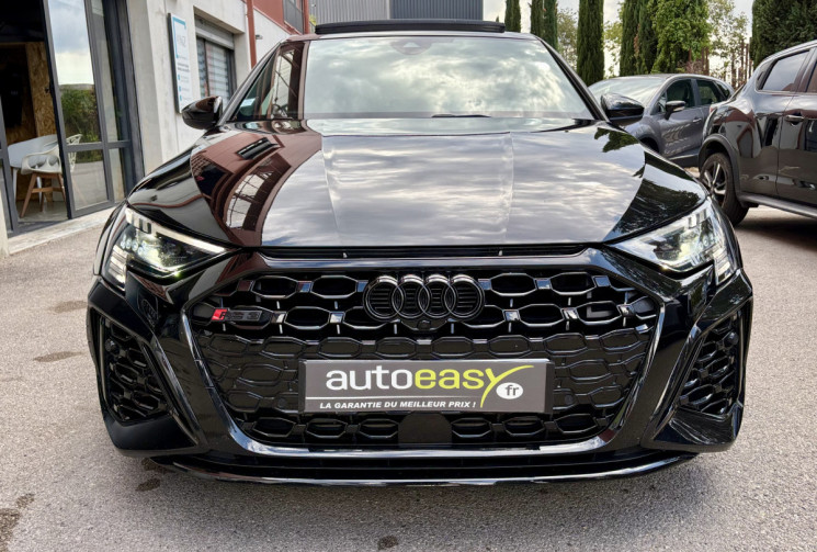 Audi RS3 SPORTBACK 2.5 TFSI 400ch 8Y Française / 1e main / Suivi complet/très équipée/Full Black 