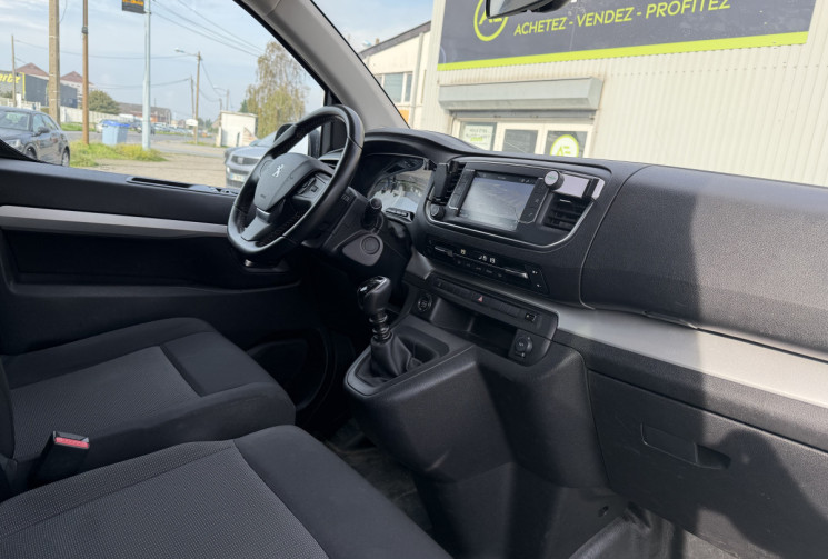 Peugeot Expert Cabine Approfondie Fixe XL BlueHDi 145 BVM6, avec Pack Asphalt Connect