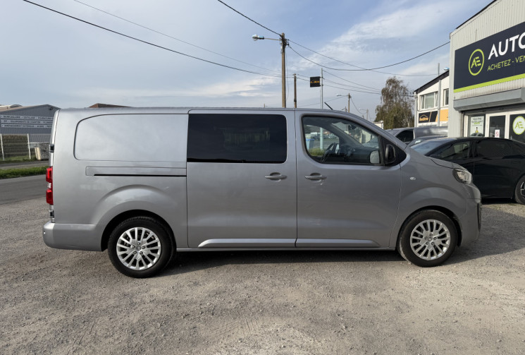 Peugeot Expert Cabine Approfondie Fixe XL BlueHDi 145 BVM6, avec Pack Asphalt Connect