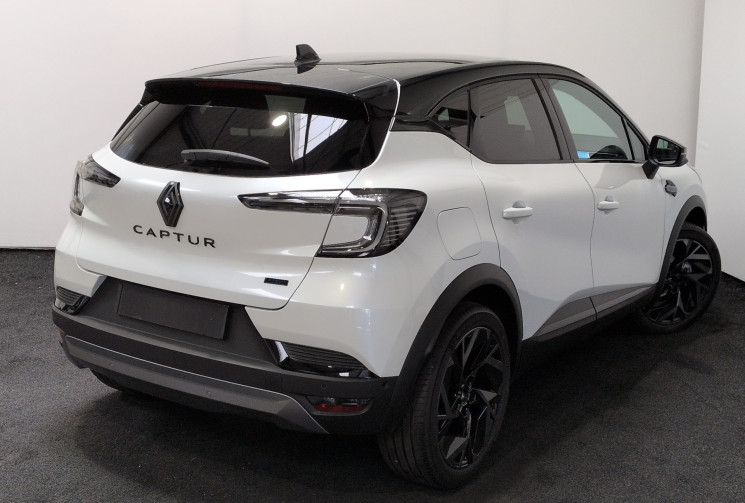 Renault CAPTUR II esprit Alpine E-Tech full hybrid 160 ch Blanc Nacré / Toit Noir