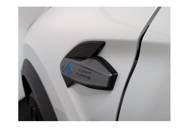 Renault CAPTUR II esprit Alpine E-Tech full hybrid 160 ch Blanc Nacré / Toit Noir