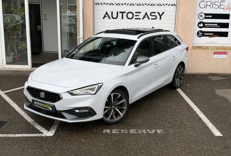 SEAT LEON ST 2.0 TDI 150ch FR DSG7 / Suivi Complet / 1ère main / Toutes Options 