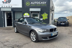 BMW Série 1 118i CABRIOLET 143 CV / EXCELLENET ETAT / INTERIEUR CUIR / GPS / BLUETOOH / SUIVI 