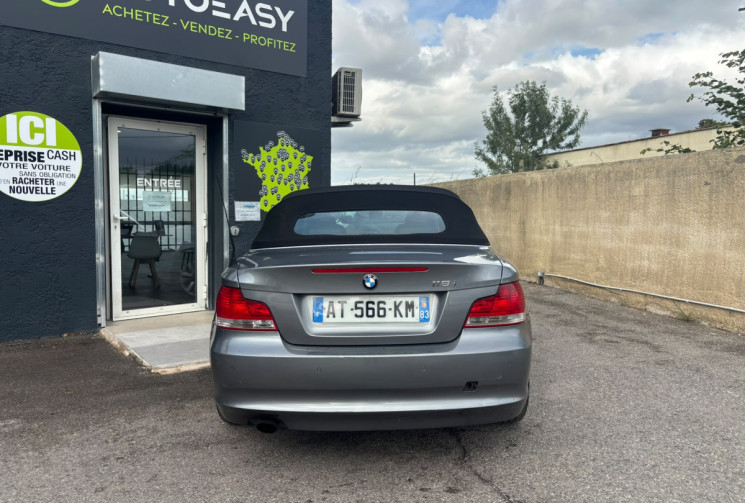 BMW Série 1 118i CABRIOLET 143 CV / EXCELLENET ETAT / INTERIEUR CUIR / GPS / BLUETOOH / SUIVI 