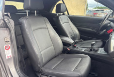 BMW Série 1 118i CABRIOLET 143 CV / EXCELLENET ETAT / INTERIEUR CUIR / GPS / BLUETOOH / SUIVI 