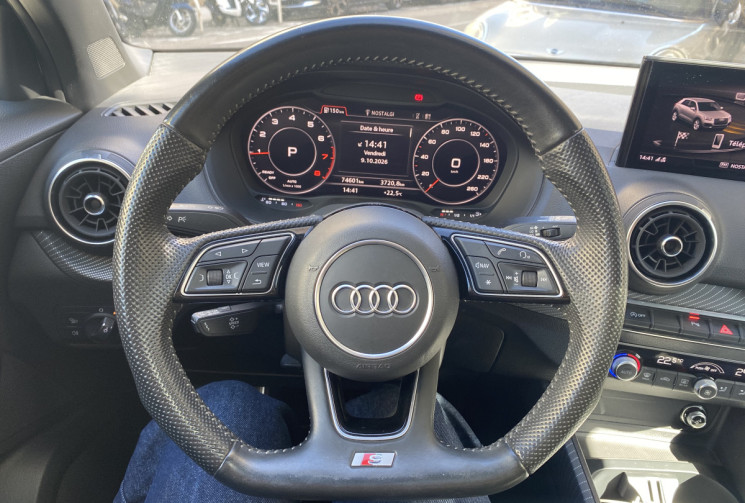 Audi Q2  35 TFSI S-Line plus 150 ch S-tronic Virtual cockpit/  Toit Ouvrant 75000 KMS