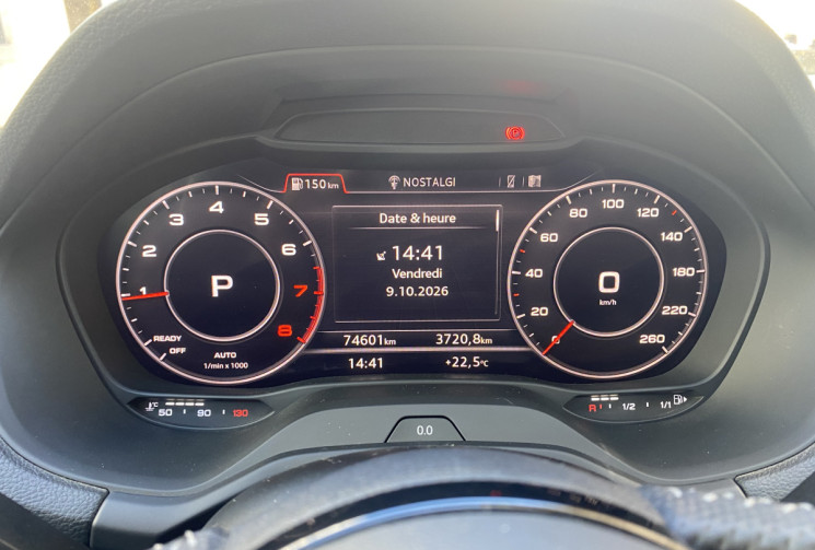 Audi Q2  35 TFSI S-Line plus 150 ch S-tronic Virtual cockpit/  Toit Ouvrant 75000 KMS