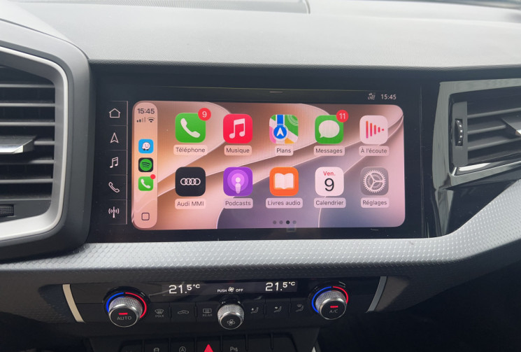 Audi A1 SPORTBACK 30 TFSI S-Tronic7 116cv Design Luxe * Virtual Cockpit * Carplay * Radars * Keyless