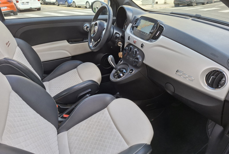 FIAT 500 1.2 MPI 69 CH 120 TH ANNIVERSAIRE BVA DISTRI OK