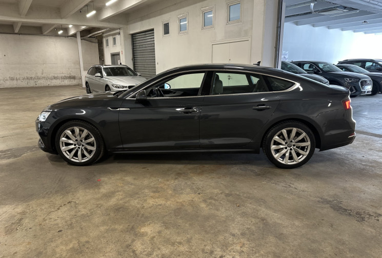 Audi A5 SPORTBACK 2.0 TFSI 190 S-Tronic7 Design / Full Entretien AUDI / Carplay / Sièges alcantara