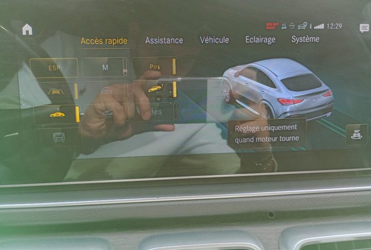 Mercedes GLE COUPE 350 de 9G-Tronic 4Matic AMG Line / SIÈGES CHAUFFANTS MASSANTS ET VENTILÉS
