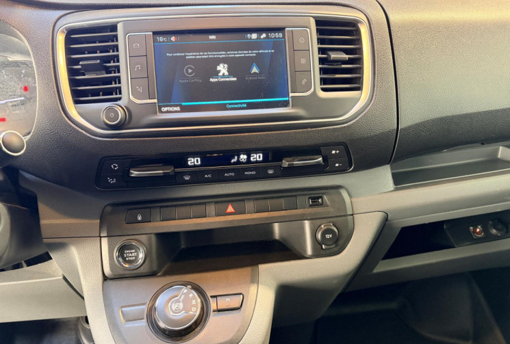 Peugeot Expert STD-5PL-180cv HDi AUTO-CABINE APPRO-ASPHALT-ATTELAGE-DBLE PORTE -EAT8