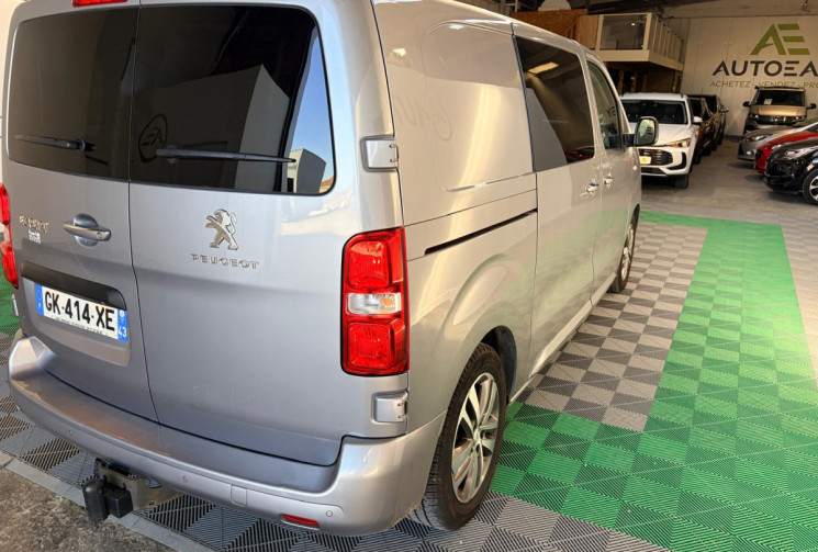 Peugeot Expert STD-5PL-180cv HDi AUTO-CABINE APPRO-ASPHALT-ATTELAGE-DBLE PORTE -EAT8