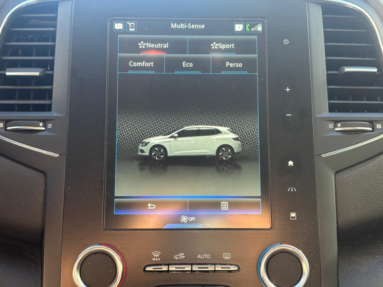 Renault Megane 1.3 Tce 160 cv GT Line BOITE AUTO ED/ APPLE CARPLAY / BLEUTHOOT/ GPS / LED D'AMBIANCE