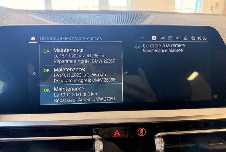 BMW SERIE 3 TOURING 330E XDRIVE 2.0 292 PLUG IN HYBRID 184 / M SPORT / ENTRETIEN A JOUR 