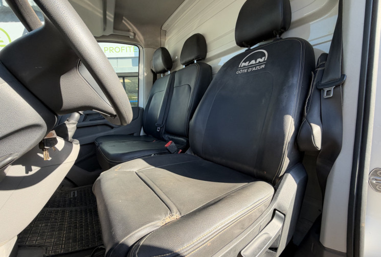 MAN TGE 5.180 177 CV + coffre+ benne basculante