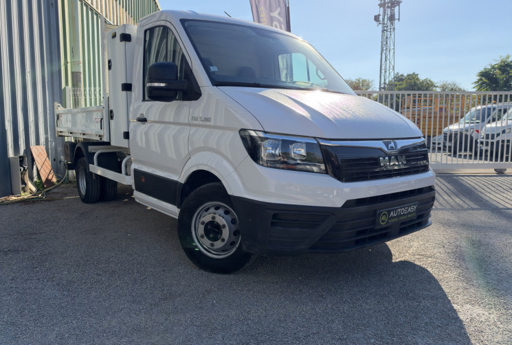 MAN TGE 5.180 177 CV + coffre+ benne basculante