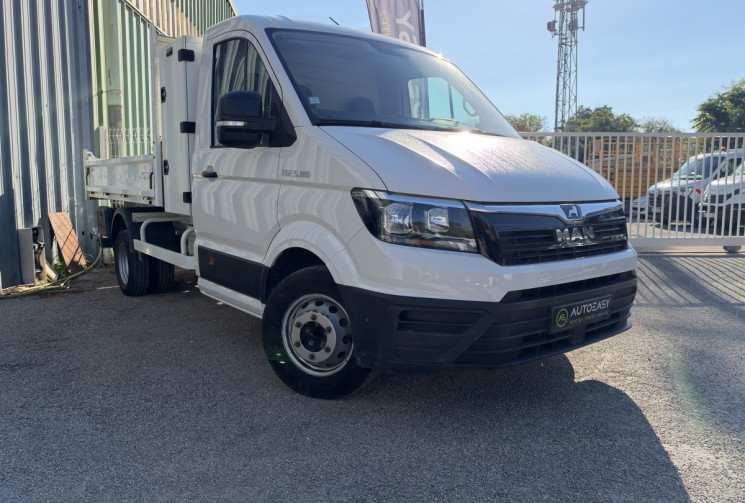 MAN TGE 5.180 177 CV + coffre+ benne basculante