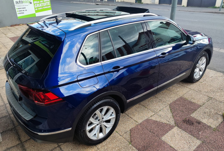 Volkswagen Tiguan II 2.0 TDi CARAT DSG7 150 1ere Main SUVI VW