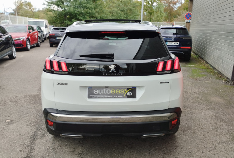 Peugeot 3008 1.6 THP 165 GT Line S&S EAT6 / Toit ouvrant / Cuir / système audio Focal /Grip Control