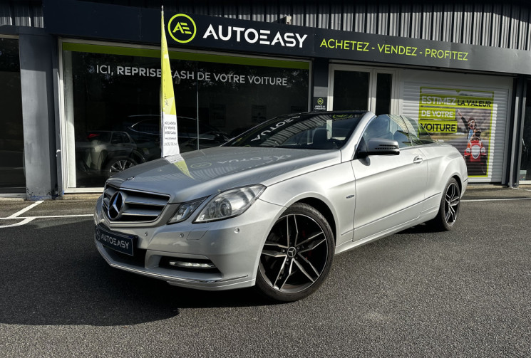 Mercedes CLASSE E CABRIOLET E350 cdi 231ch Executive Airscarf / Entretien Mercedes