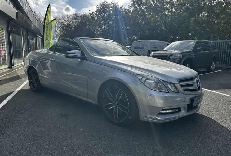 Mercedes CLASSE E CABRIOLET E350 Blue CDI 231ch