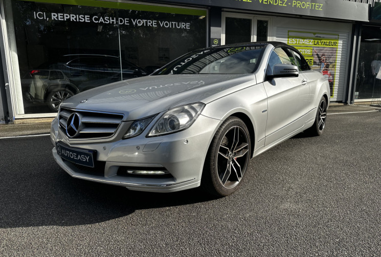 Mercedes CLASSE E CABRIOLET E350 Blue CDI 231ch