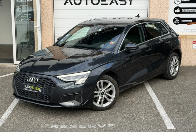 Audi A3 SPORTBACK 35 TFSI 150 ch Business line 1ière main / Historique complet AUDI / Sièges sport