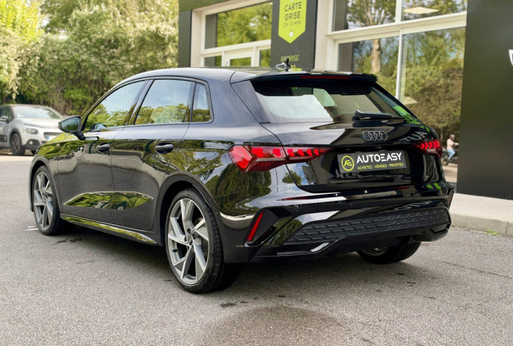 Audi A3 SPORTBACK S-Line 35 TDi 150 S-Tronic / NEUVE / Toit ouvrant / Sonos / 360° / Garantie 09/28