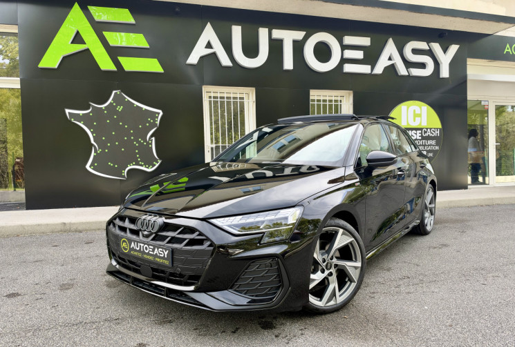 Audi A3 SPORTBACK S-Line 35 TDi 150 S-Tronic / NEUVE / Toit ouvrant / Sonos / 360° / Garantie 09/28