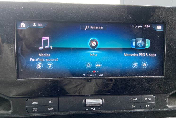 Mercedes Sprinter L1H1 PRO CARPLAY CAMERA 360 TVA RECUPERABLE