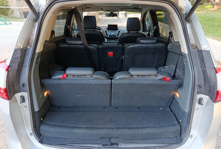 Ford GRAND C-MAX 1.6 CDTI 110 CH - 7 Places - FULL OPTION - Hayon éléc - Cuir chauffant -