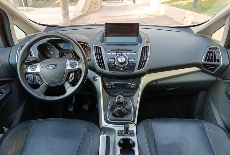 Ford GRAND C-MAX 1.6 CDTI 110 CH - 7 Places - FULL OPTION - Hayon éléc - Cuir chauffant -