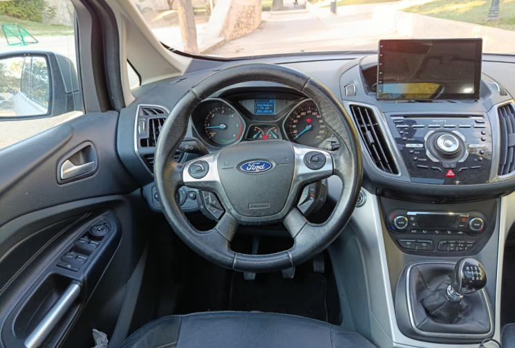 Ford GRAND C-MAX 1.6 TDCI 110 CH - 7 Places - FULL OPTION - Hayon éléc - Cuir chauffant -