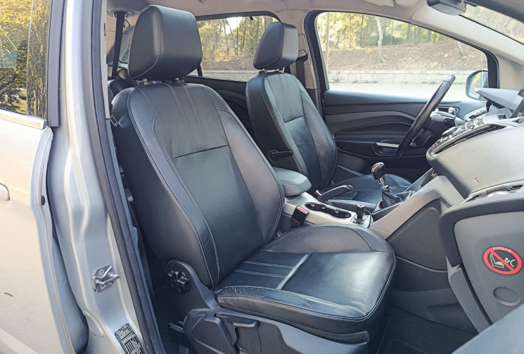Ford GRAND C-MAX 1.6 TDCI 110 CH - 7 Places - FULL OPTION - Hayon éléc - Cuir chauffant -