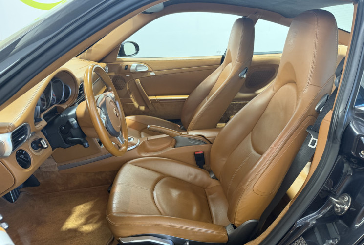 Porsche 911 (997) Carerra 4S 3.8 355 ch Toit ouvrant - Pack chrono - Tiptronic - intérieur camel