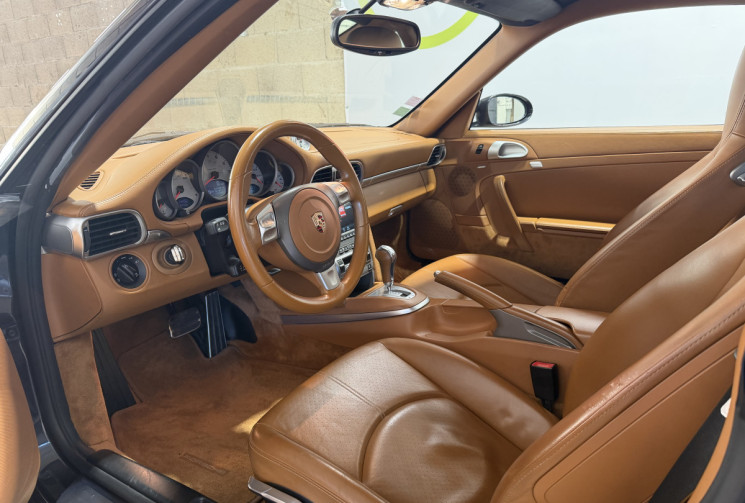 Porsche 911 (997) Carerra 4S 3.8 355 ch Toit ouvrant - Pack chrono - Tiptronic - intérieur camel