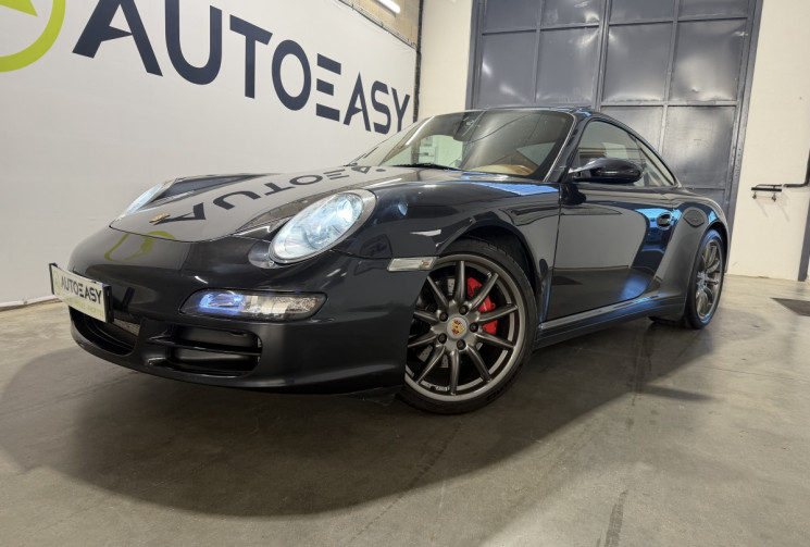 Porsche 911 (997) Carerra 4S 3.8 355 ch Toit ouvrant - Pack chrono - Tiptronic - intérieur camel