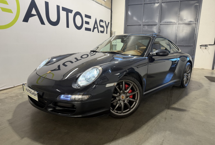 Porsche 911 (997) Carerra 4S 3.8 355 ch Toit ouvrant - Pack chrono - Tiptronic - intérieur camel